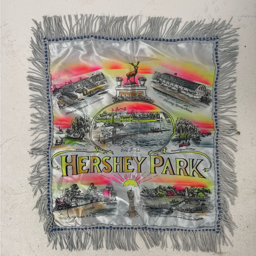 Hershey Park Vintage Souvenir Pillowcase